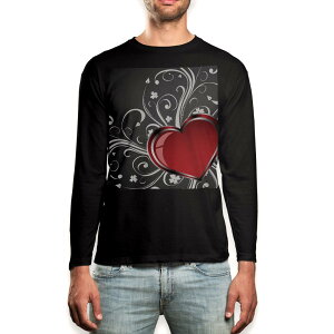 O tVc Y  ubN fUC XS S M L XL 2XL T eB[Vc  black T shirt long sleeve 002958 n[g@ԁ@O[