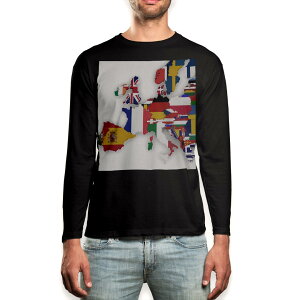 O tVc Y  ubN fUC XS S M L XL 2XL T eB[Vc  black T shirt long sleeve 002961 O@