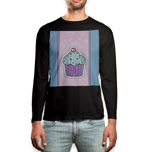 O tVc Y  ubN fUC XS S M L XL 2XL T eB[Vc  black T shirt long sleeve 007843 ԁ@t[@َq@@u[