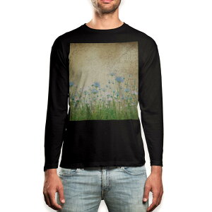 O tVc Y  ubN fUC XS S M L XL 2XL T eB[Vc  black T shirt long sleeve 008052 ԁ@t[@F@g@