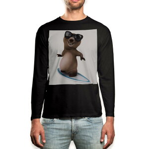 O tVc Y  ubN fUC XS S M L XL 2XL T eB[Vc  black T shirt long sleeve 008510 T[tB@@TOX@CXg