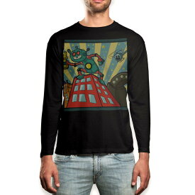 楽天市場 ロボット イラスト Tシャツ カットソー トップス メンズファッションの通販