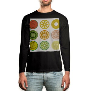 O tVc Y  ubN fUC XS S M L XL 2XL T eB[Vc  black T shirt long sleeve 009184 Jt@ʕ@CXg