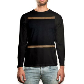 ロング tシャツ メンズ 長袖 ブラック デザイン XS S M L XL 2XL ロンT ティーシャツ 黒 black T shirt long sleeve 009786 黒板　シンプル