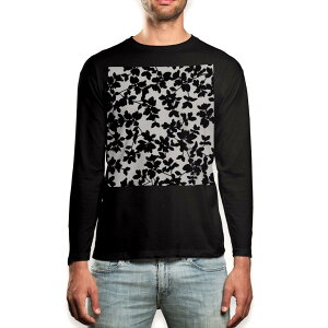 O tVc Y  ubN fUC XS S M L XL 2XL T eB[Vc  black T shirt long sleeve 010240 t[@ԁ@@