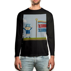 O tVc Y  ubN fUC XS S M L XL 2XL T eB[Vc  black T shirt long sleeve 013176 ̂ڂ@ǂ̓@ߋ