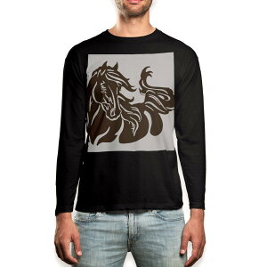 O tVc Y  ubN fUC XS S M L XL 2XL T eB[Vc  black T shirt long sleeve 014849 n@VGbg@N[