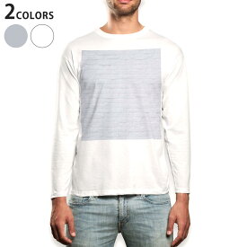 ロング tシャツ メンズ 長袖 ホワイト グレー デザイン XS S M L XL 2XL Tシャツ ティーシャツ T shirt long sleeve 009689 壁紙　白　シンプル