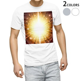Tシャツ メンズ 半袖 ホワイト グレー デザイン S M L XL 2XL Tシャツ ティーシャツ T shirt 000420 キラキラ　光