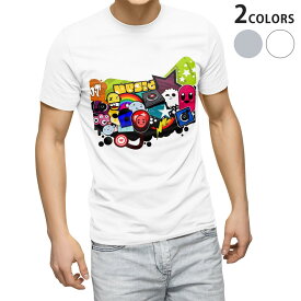 Tシャツ メンズ 半袖 ホワイト グレー デザイン S M L XL 2XL Tシャツ ティーシャツ T shirt 001077 音楽　レコード