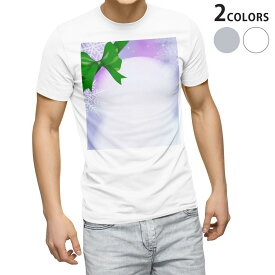 Tシャツ メンズ 半袖 ホワイト グレー デザイン S M L XL 2XL Tシャツ ティーシャツ T shirt 001440 雪の結晶　冬　シャボン玉