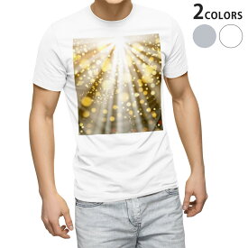 Tシャツ メンズ 半袖 ホワイト グレー デザイン S M L XL 2XL Tシャツ ティーシャツ T shirt 001515 キラキラ　光