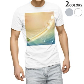 Tシャツ メンズ 半袖 ホワイト グレー デザイン S M L XL 2XL Tシャツ ティーシャツ T shirt 001909 シンプル　しゃぼん玉　青