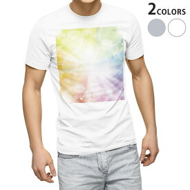 Tシャツ メンズ 半袖 ホワイト グレー デザイン S M L XL 2XL Tシャツ ティーシャツ T shirt 002101 カラフル　キラキラ