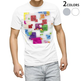 Tシャツ メンズ 半袖 ホワイト グレー デザイン S M L XL 2XL Tシャツ ティーシャツ T shirt 002128 カラフル　キラキラ