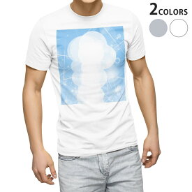 Tシャツ メンズ 半袖 ホワイト グレー デザイン S M L XL 2XL Tシャツ ティーシャツ T shirt 002151 キラキラ　青