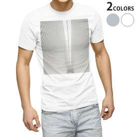 Tシャツ メンズ 半袖 ホワイト グレー デザイン S M L XL 2XL Tシャツ ティーシャツ T shirt 023524 建築物　写真