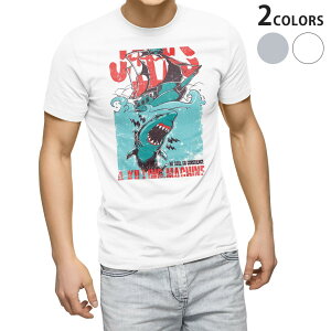 T�V���c �����Y ���� �z���C�g �O���[ �f�U�C�� S M L XL 2XL T�V���c �e�B�[�V���c T shirt 005372 �T���@JAWS�@�C���X�g