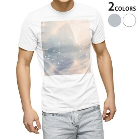 Tシャツ メンズ 半袖 ホワイト グレー デザイン S M L XL 2XL Tシャツ ティーシャツ T shirt 010146 キラキラ　模様