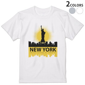 Tシャツ メンズ 半袖 ホワイト グレー デザイン S M L XL 2XL Tシャツ ティーシャツ T shirt 011620 アメリカ　ニューヨーク　外国