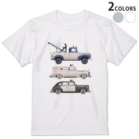 Tシャツ メンズ 半袖 ホワイト グレー デザイン S M L XL 2XL Tシャツ ティーシャツ T shirt 013785 乗り物　車