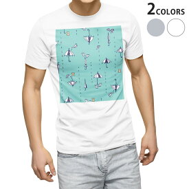Tシャツ メンズ 半袖 ホワイト グレー デザイン S M L XL 2XL Tシャツ ティーシャツ T shirt 014635 雨　傘　イラスト
