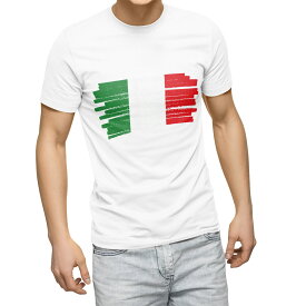 Tシャツ メンズ 半袖 ホワイト グレー デザイン S M L XL 2XL Tシャツ ティーシャツ T shirt 018476 italy イタリア