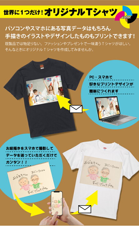 楽天市場】世界にひとつだけのTシャツ あなただけのTシャツ オリジナル  