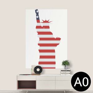 ポステッカー ポスター ウォールステッカー シール式ステッカー 飾り 841mm×1189mm A0 写真 フォト 壁 インテリア おしゃれ 剥がせる wall sticker poster 009327 風景 外国 国旗