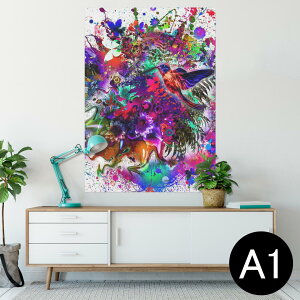 �|�X�^�[ �E�H�[���X�e�b�J�[ �V�[�����X�e�b�J�[ ���� 594×841mm A1 �ʐ^ �t�H�g �� �C���e���A ������� ��������wall sticker poster 012273 �y�C���g�@�J���t���@��