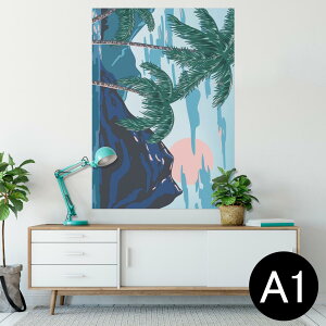 �|�X�^�[ �E�H�[���X�e�b�J�[ �V�[�����X�e�b�J�[ ���� 594×841mm A1 �ʐ^ �t�H�g �� �C���e���A ������� ��������wall sticker poster 012322 �n���C�@���V�̖؁@�C