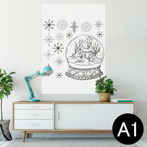 |X^[ EH[XebJ[ V[XebJ[  594×841mm A1 ʐ^ tHg  CeA  wall sticker poster 017583 NX}X@ Xm[h[@Y