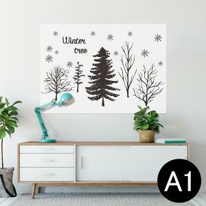 |X^[ EH[XebJ[ V[XebJ[  594×841mm A1 ʐ^ tHg  CeA  wall sticker poster 017594 NX}X@ ؁@tree@mg[