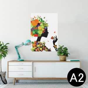 �|�X�^�[ �E�H�[���X�e�b�J�[ �V�[�����X�e�b�J�[ ���� 420×594mm A2 �ʐ^ �t�H�g �� �C���e���A ������� �������� wall sticker poster 003334 �l���@�H�ו��@�J���t��