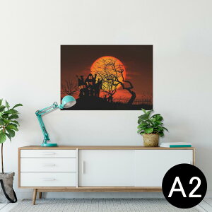 |X^[ EH[XebJ[ V[XebJ[  420×594mm A2 ʐ^ tHg  CeA   wall sticker poster 025910 @nEB@Halloween