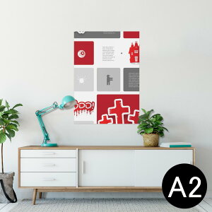 �|�X�^�[ �E�H�[���X�e�b�J�[ �V�[�����X�e�b�J�[ ���� 420×594mm A2 �ʐ^ �t�H�g �� �C���e���A ������� �������� wall sticker poster 007185 �n���E�B���@�L�����N�^�[