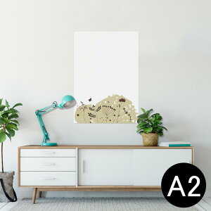 �|�X�^�[ �E�H�[���X�e�b�J�[ �V�[�����X�e�b�J�[ ���� 420×594mm A2 �ʐ^ �t�H�g �� �C���e���A ������� �������� wall sticker poster 007592 �ԁ@�@�x�[�W���@��