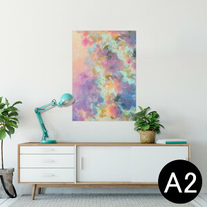 ポスター ウォールステッカー シール式ステッカー 飾り 420×594mm A2 写真 フォト 壁 インテリア おしゃれ 剥がせる wall sticker poster 012220 花 絵画 景色