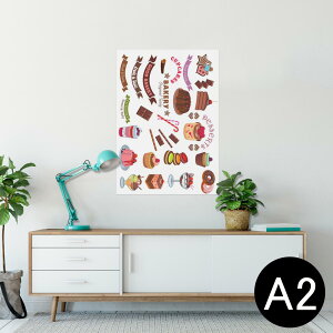 �|�X�^�[ �E�H�[���X�e�b�J�[ �V�[�����X�e�b�J�[ ���� 420×594mm A2 �ʐ^ �t�H�g �� �C���e���A ������� �������� wall sticker poster 013338 �P�[�L�@�H�ו��@�f�U�[�g