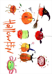 |X^[ EH[XebJ[ V[XebJ[  420×594mm A2 ʐ^ tHg  CeA   wall sticker poster 014767 nEB@ڂ@halloween