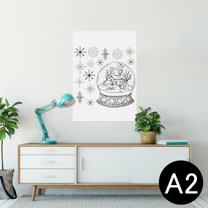 |X^[ EH[XebJ[ V[XebJ[  420×594mm A2 ʐ^ tHg  CeA   wall sticker poster 017583 NX}X@ Xm[h[@Y