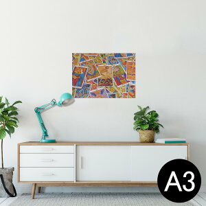 |X^[ EH[XebJ[ V[XebJ[  297×420mm A3 ʐ^ tHg  CeA   wall sticker poster 025881 ^bg@肢@J[h