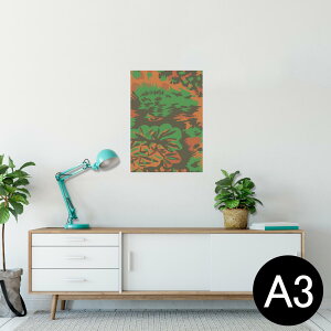 �|�X�^�[ �E�H�[���X�e�b�J�[ �V�[�����X�e�b�J�[ ���� 297×420mm A3 �ʐ^ �t�H�g �� �C���e���A ������� �������� wall sticker poster 004123 ���ʁ@�J���t���@�͗l