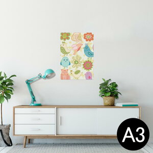 �|�X�^�[ �E�H�[���X�e�b�J�[ �V�[�����X�e�b�J�[ ���� 297×420mm A3 �ʐ^ �t�H�g �� �C���e���A ������� �������� wall sticker poster 004249 �ԁ@���@�C���X�g�@�J���t��