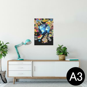 �|�X�^�[ �E�H�[���X�e�b�J�[ �V�[�����X�e�b�J�[ ���� 297×420mm A3 �ʐ^ �t�H�g �� �C���e���A ������� �������� wall sticker poster 004686 �n���@���y�@�C���X�g