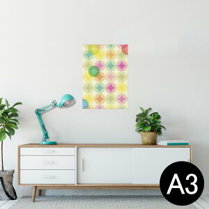 �|�X�^�[ �E�H�[���X�e�b�J�[ �V�[�����X�e�b�J�[ ���� 297×420mm A3 �ʐ^ �t�H�g �� �C���e���A ������� �������� wall sticker poster 004905 �J���t���@�͗l
