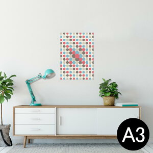 �|�X�^�[ �E�H�[���X�e�b�J�[ �V�[�����X�e�b�J�[ ���� 297×420mm A3 �ʐ^ �t�H�g �� �C���e���A ������� �������� wall sticker poster 004936 ���ʁ@�h�b�g�@�͗l