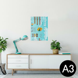 |X^[ EH[XebJ[ V[XebJ[  297×420mm A3 ʐ^ tHg  CeA   wall sticker poster 013445 dԁ@蕨@