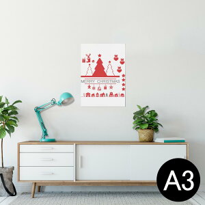�|�X�^�[ �E�H�[���X�e�b�J�[ �V�[�����X�e�b�J�[ ���� 297×420mm A3 �ʐ^ �t�H�g �� �C���e���A ������� �������� wall sticker poster 015033 �N���X�}�X�@�ԁ@�f�R�@�c���[