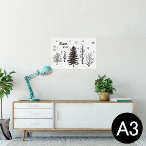 |X^[ EH[XebJ[ V[XebJ[  297×420mm A3 ʐ^ tHg  CeA   wall sticker poster 017594 NX}X@ ؁@tree@mg[